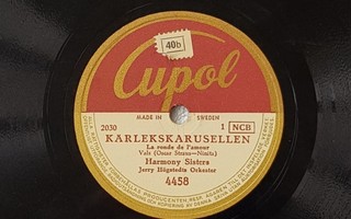 Savikiekko 1951 Harmony Sisters Kärlekskarusellen Cupol 4458