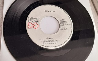 ILE KALLIO Cindy/Love song  LRS 2181 1977 Suomi
