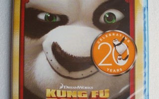 Kung Fu Panda kokoelma 1 ja 2 (Blu-ray, uusi) animaatio