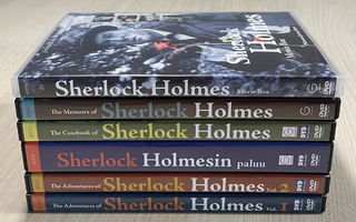Sherlock Holmesin seikkailut (14DVD) koko TV-sarja