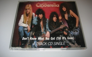 Cinderella - Don't Know What You Got (Till It's Gone) (CDs)