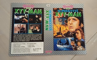 Superkyttä XYY-MAN VHS kansipaperi / kansilehti