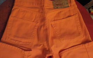 Oranssit  501 Levikset , koko 32 / 32 made in USA