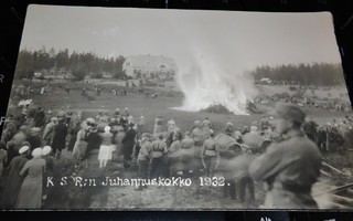Keski-Suomen Rykmetti Juhannuskokko 1932 PK160/8