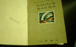 Uuno Kailas KAUNIS SAKSA ( 1 p. 1924 ) Sis.pk:t