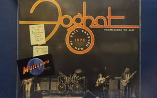 FOGHAT-PERMISSION TO JAM-LIVE IN NEW ORLEANS 1973 - UUSI 2LP