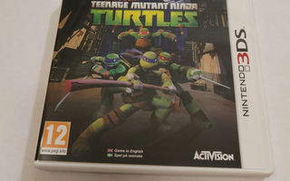 TMNT Turtles Nintendo 3DS peli