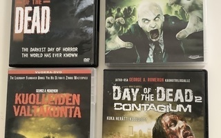 3 X GEORGE A. ROMERO + 1 (DAY OF THE DEAD....