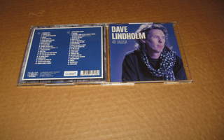 Dave Lindholm 2-CD 40 Laulua  v.2014