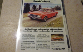 Ford Consul -72 mainos