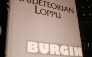 Victor Burgin: Taideteorian loppu (1.p. 1989) Sis.postikulut