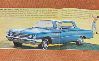 1962 Buick PRESTIGE esite - KUIN UUSI - ISO - Special