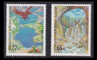 Bulgaria 4512-3 ** Europa vesi (2001)