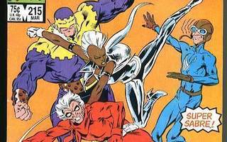 The Uncanny X-Men #215 (Marvel, March 1987)