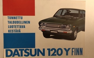 Myyntiesite - Datsun 120 Y Finn - 1977