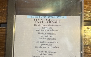 Mozart: Die Vier Serenadenkozerte cd