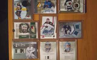 Suomalaisten kovempia NHL kortteja (lista)