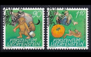 Liechtenstein 1145-6 o Europa satuja ja legendoja (1997)