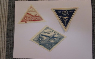 Kirjeensulkijoita ilmailu 1950 , 1951 ja 1935-1955.