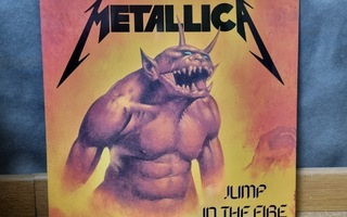 Metallica Jump in the fire punainen vinyyli