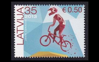 Latvia 858 ** BMX-pyöräily (2013)