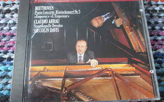 Beethoven: Pianokonsertto nro 5. Arrau / Davis. Philips CD