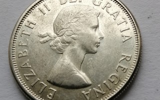 Kanada 50 centtiä1964 Hopeinen juhlaraha 11,66 g 0,800 hop.