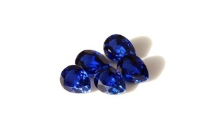 Safiiri sininen 1.8ct, upea säihkyvä väri (SYNTH)