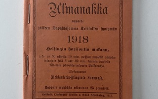 Almanakka 1918