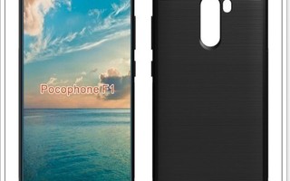 Xiaomi Pocophone F1 - Musta geeli-suojakuori #24753