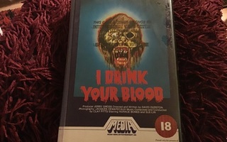 I DRINK YOUR BLOOD VHS