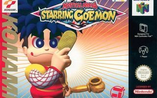 Mystical Ninja Starring Goemon (CIB) (manuaali v