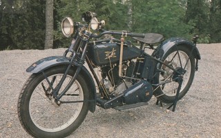 MOOTTORIPYÖRÄKORTTI - X EXCELSIOR 1920