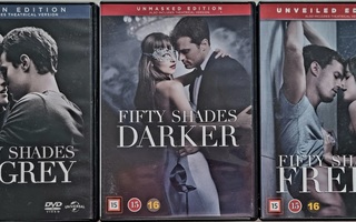 FIFTY SHADES -TRILOGIA DVD )3 X 1 DISC)