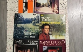 Mauno Kuusisto LP-levyt, 6 kpl