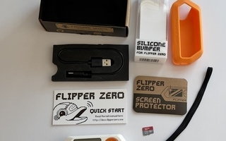 Flipper Zero tietoturvatestaajan monitoimityökalu