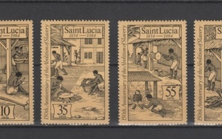 (S1728) SAINT LUCIA, 1984 (Abolition of Slavery). MLH*