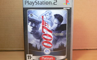 James Bond 007 Everything or Nothing PS2