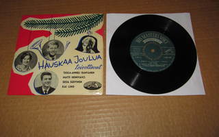 Hauskaa Joulua  7"EP Tuula-Anneli Rantanen+3 v.1960 GREAT!