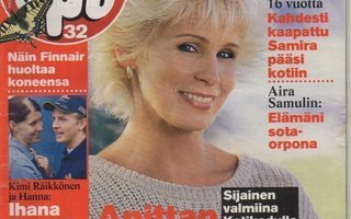 Apu n:o 32 2001 Anitta. Antti. Ville. Aira. Eeva & Samira.