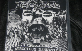 NAILED DOWN atrocious damnation 10"LP -1996- ..ecocentric...