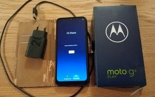 Motorola Moto G9 Play älypuhelin 4/64GB (Sapphire Blue)