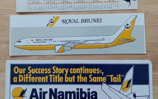 Austarlian Airlines Air Namibia Royal Brunei