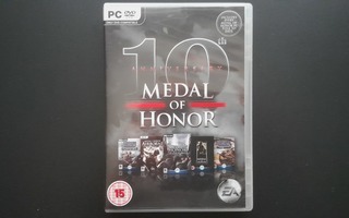 PC CD/DVD: Medal Of Honor 10th Anniversary, 3x peliä + muuta