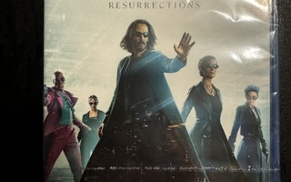 The Matrix Resurrections blu-ray
