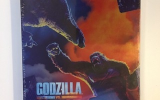 Godzilla vs Kong - Limited Steelbook (4K Ultra HD) UUSI