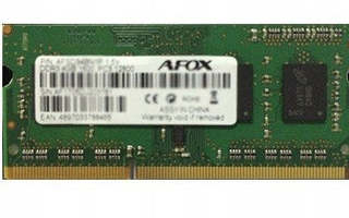 AFOX SO-DIMM DDR3 8GB muistimoduuli 1333 MHz