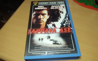 Tappava ase. Vhs. Mel Gibson, danny glover