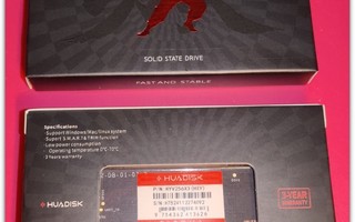 HUADISK M.2 SSD NVME PCIE3.0 256GB SSD-levy #30193