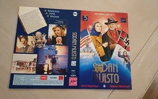 Sodan muisto 5 VHS kansipaperi / kansilehti